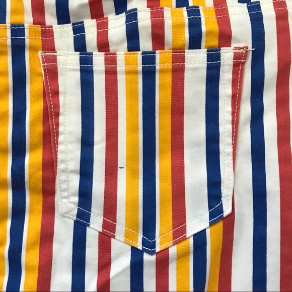 RUE 21 summer striped mini skirt - Picture 5 of 6